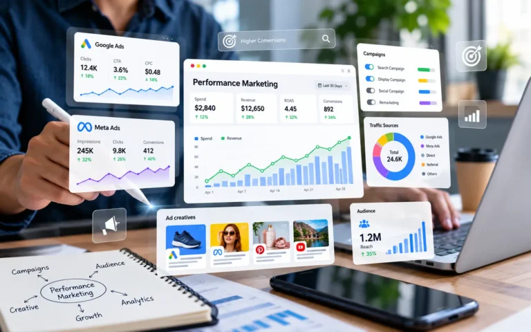 Performance Marketing for brand growth and Digital Marketing